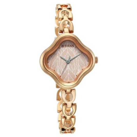 Titan Karishma Rose Gold Dial Watch 2701WM01 / NS2701WM01