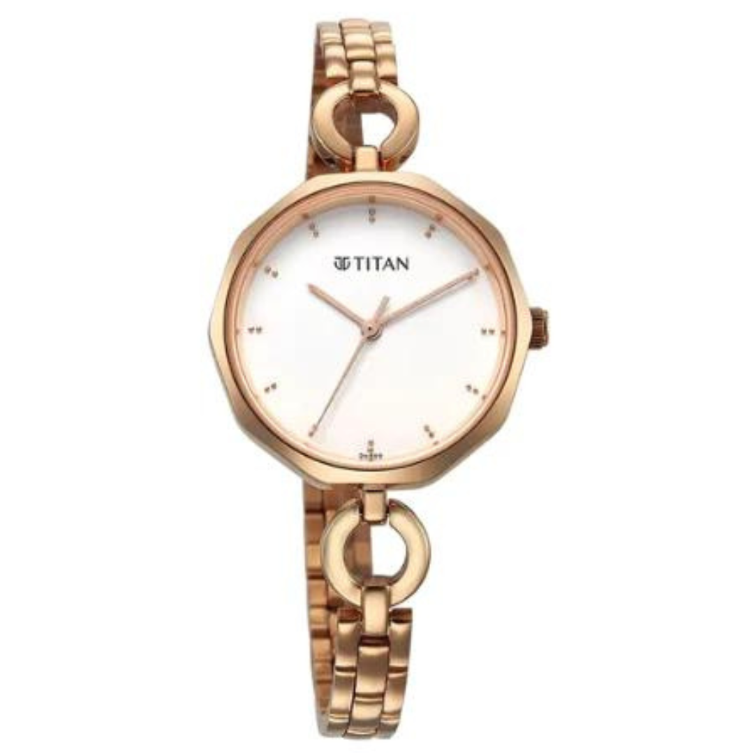 Titan Karishma White Dial Watch 2702WM01 – Krishna Watch