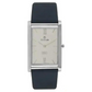 TITAN Edge White Dial Blue Leather Strap Watch NH1043SL01A