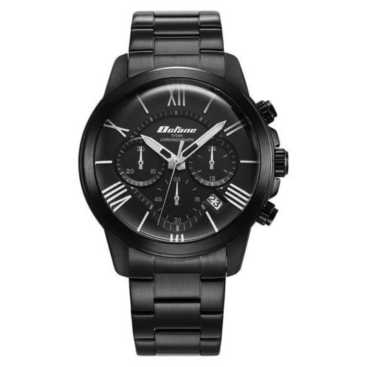 Octane Classic Sporty Black Dial Stainless Steel Strap Watch 90152NM01 / NS90152NM01