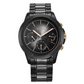 Titan Quartet Black Dial Ceramic Strap Watch 90090KD03(DM762)