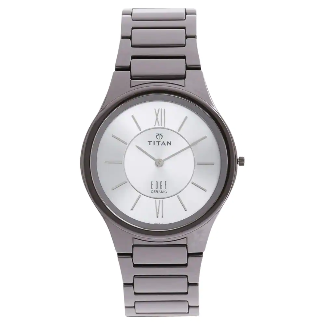 Edge Ceramic - Slimmest Ceramic Analog Watch NS1696QC02