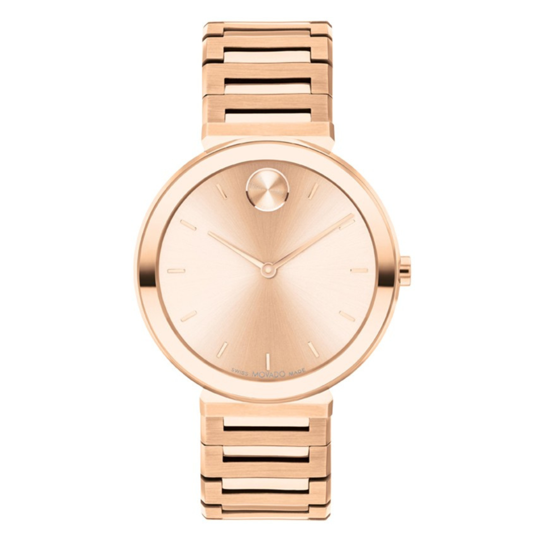 MOVADO QUARTZ WATCH 3601147 34MM WOMEN