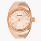 Watch Ring Two-Hand Rose Gold-Tone Stainless Steel ES5247