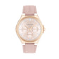 Calvin Klein Vibrancy Crystal Accent Rose-Tone Pink Strap Chronograph Watch  25100108