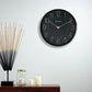 Titan 0 out of 5 star rating 0 Reviews Titan Metallic Black Wall Clock with Slim Hands - 30 cm x 30 cm (Medium)  NSW0007MA01A