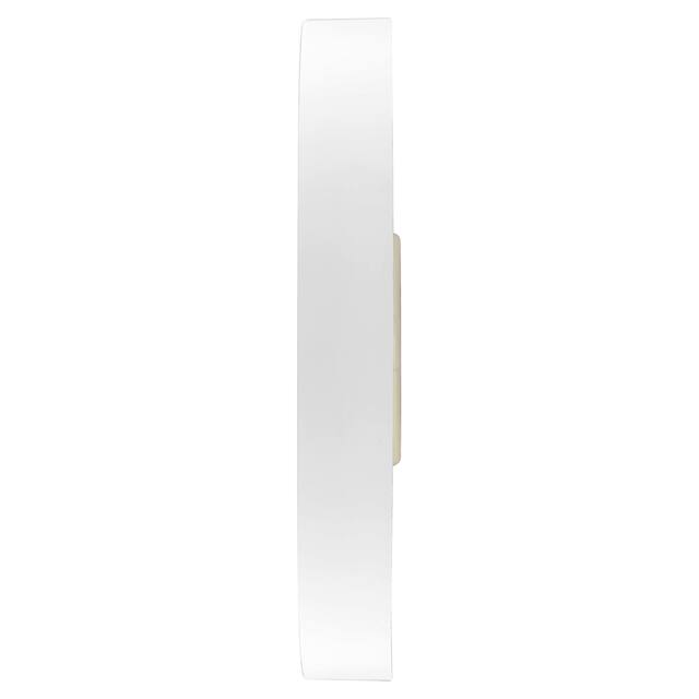 Titan Contemporary White Wall Clock with Silent Sweep Technology 30 cm x 30 cm (Medium) W0036PA01