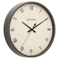 Classic Grey Wall Clock with Silent Sweep Technology - 29.5 cm x 29.5 cm (Medium)  NCW0043PA04A