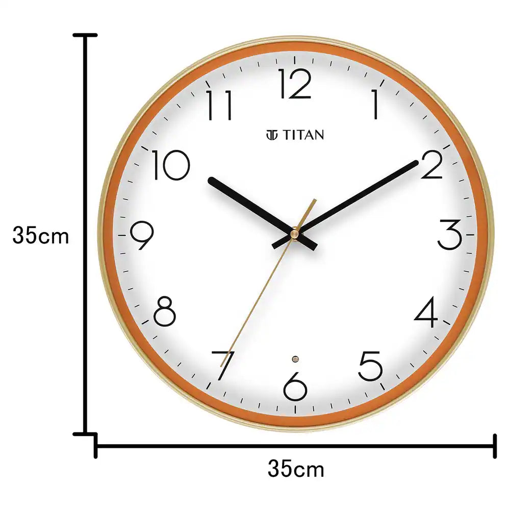 Classic LED Backlit Clock with Silent Sweep W0075PS01