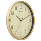 Titan Woodgrain Whispers - Light Brown Contemporary Wall Clock W0080PA01