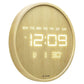 Titan Wood-Grain LED Digital Clock w0082wd01