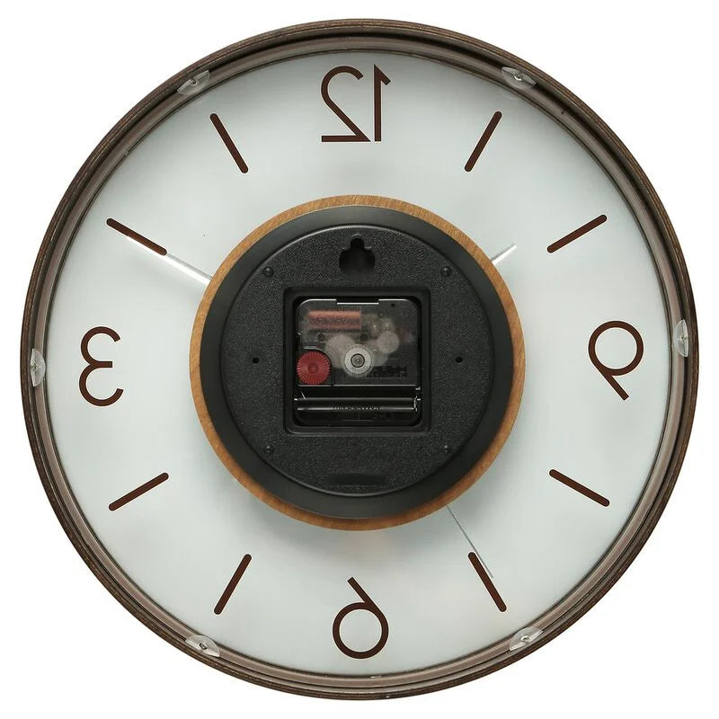 Titan Glass-Wood Fusion Wall Clock W0089WA01