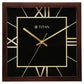 Titan Black & Timber Wooden Wall Clock W0090WA01