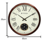 Titan Classic Sub-Second Wall Clock - 35cm x 35cm (Small) W0091PA01