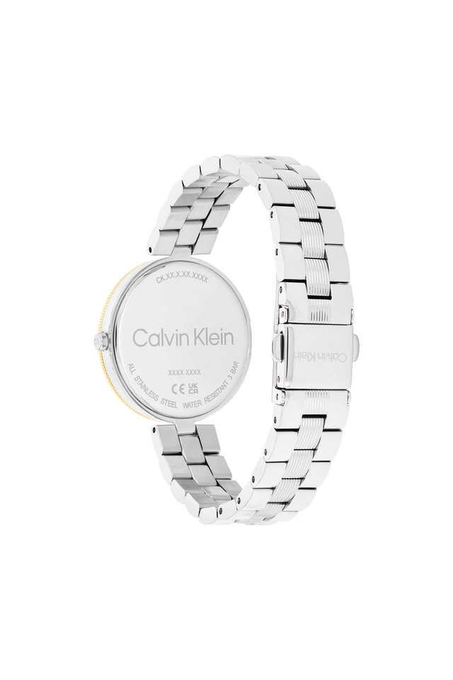 CALVIN KLEIN Gleam  Black Dial Stainless Steel Analogue Watch For Women - 25100012