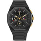 TOMMY HILFIGER Drop2 44 mm Black Dial Silicone Analogue Wrist Watch for Men - TH1792120W