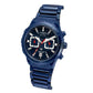 TIMEX Men E Class Watch with Blue Dial and Blue Stainless Steel Bracelet - TWEG24801