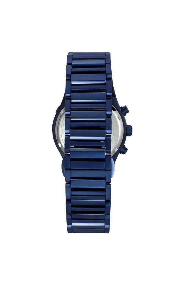 TIMEX Men E Class Watch with Blue Dial and Blue Stainless Steel Bracelet - TWEG24801