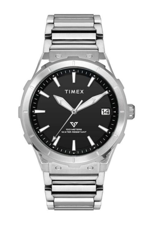 TIMEX Men E Class Watch with Black Dial - TWEG24805