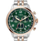 TIMEX Men E Class Watch with Green Dial  - TWEG25102