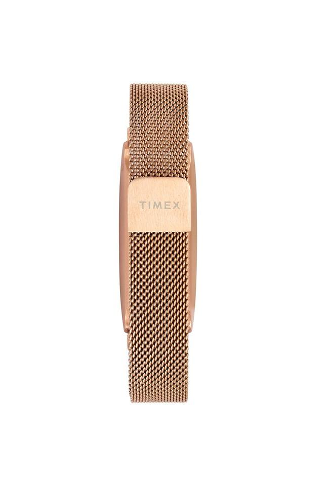 Timex Unisex Mesh Metal Fitness Band (Rose Gold) Digital - TWTXB100T