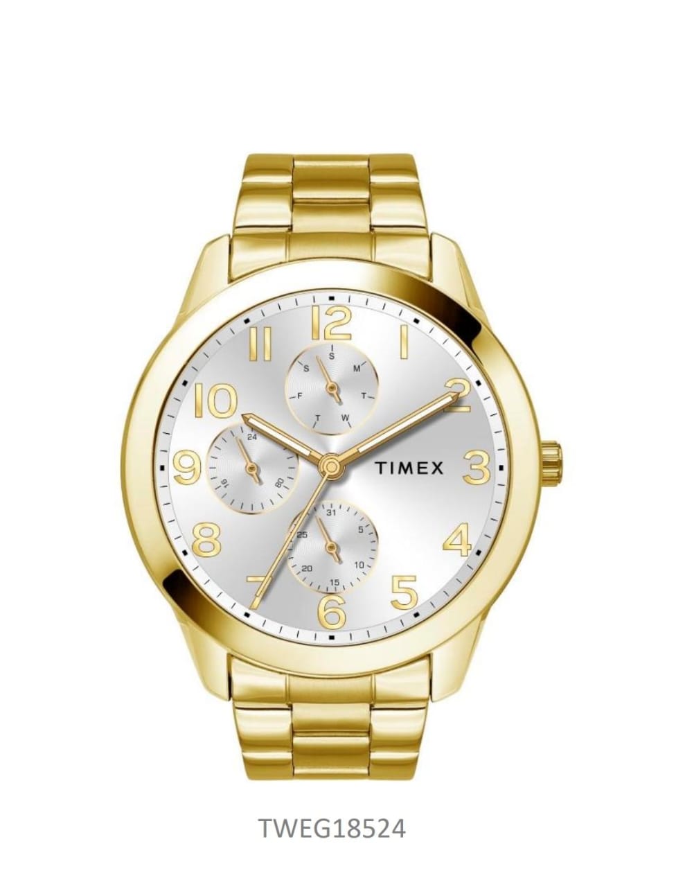 Timex Full Arabic Silver Dial Men's Watch TWEG18524