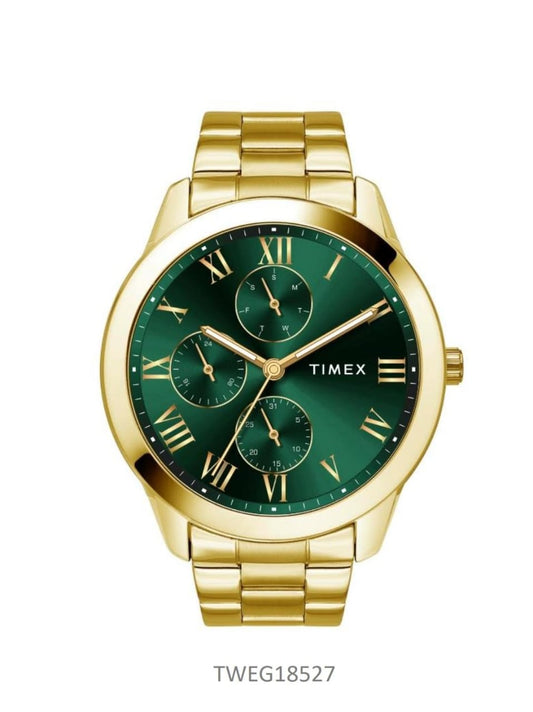 Timex Full Roman Green 45 mm Dial  Astrological  Men's Watch TWEG18527