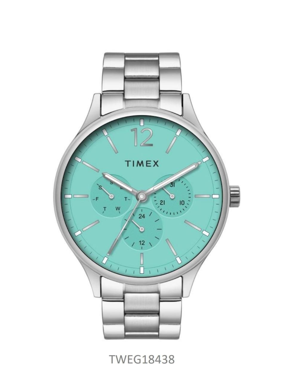 Timex Tiffany Blue Round Dial Men's Watch TWEG18438