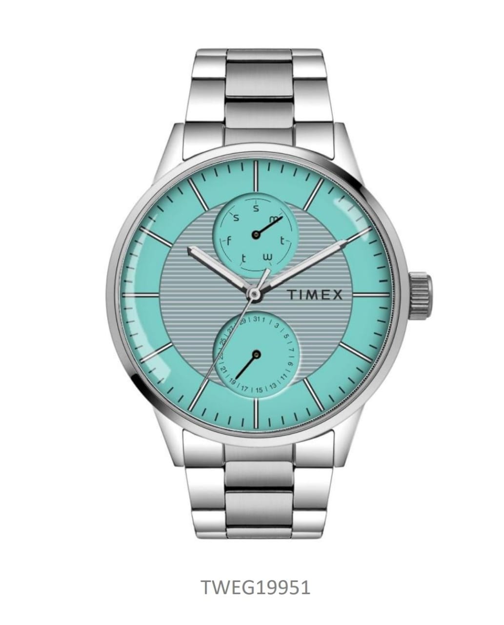 Timex Tiffany Blue Round Dial Men's Watch TWEG19951