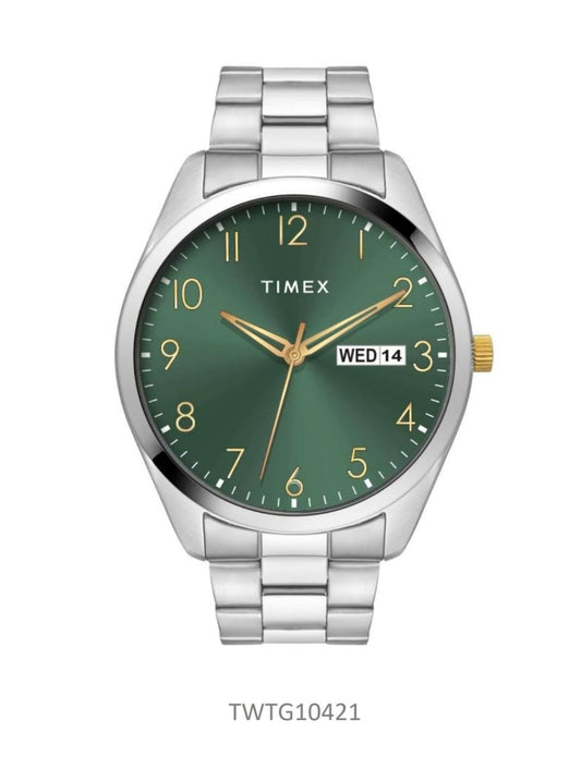 Timex Arabic Green Dial Men's Watch TWTG10421