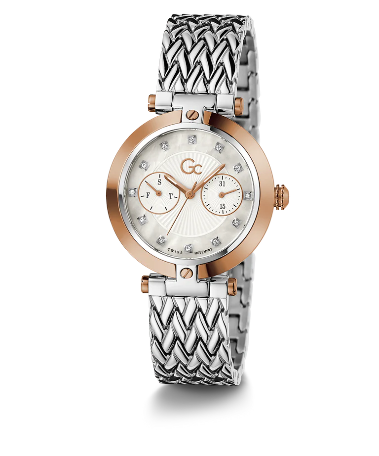 GC  Women's White Multi-Function Stainless Steel Watch Z21006L1MF