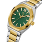 Gc Men's Green Dial Analog Stainless Steel Watch Z26002G9MF