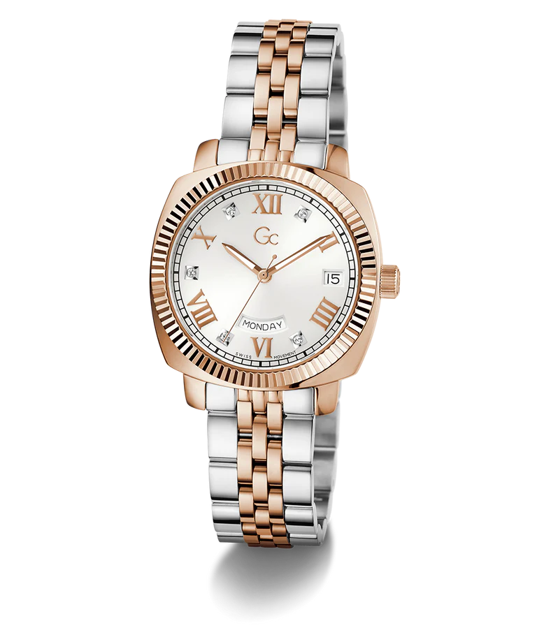 Gc  Flair Coussin Lady Analog Watch for Women Z44003L1MF