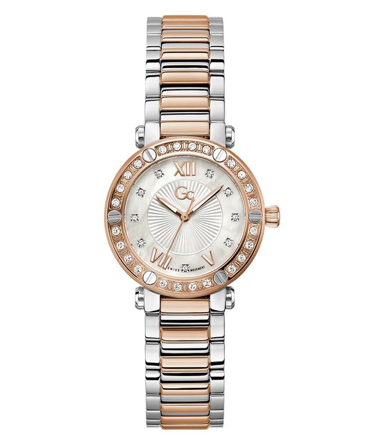 GUESS COLLECTION Aura Women White Round Dial Analog Watch - Z49001L1MF