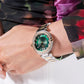 Gc Vogue Cable Women Green Round Dial Analog Watch Z52002L9MF