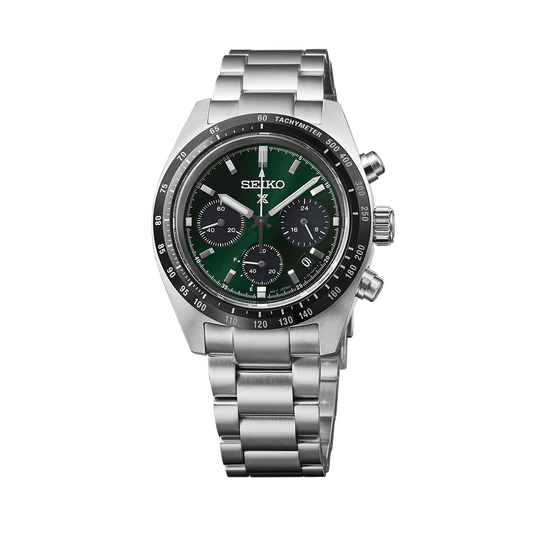 SEIKO PROSPEX ‘DEEP GREEN’ SPEEDTIMER SOLAR CHRONOGRAPH - SSC933P1