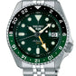 Seiko 5 Sports SKX GMT Bi-Colour Green - SSK035K1