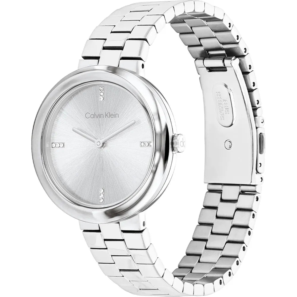 Calvin Klein Twisted Bezel Watch 25100093