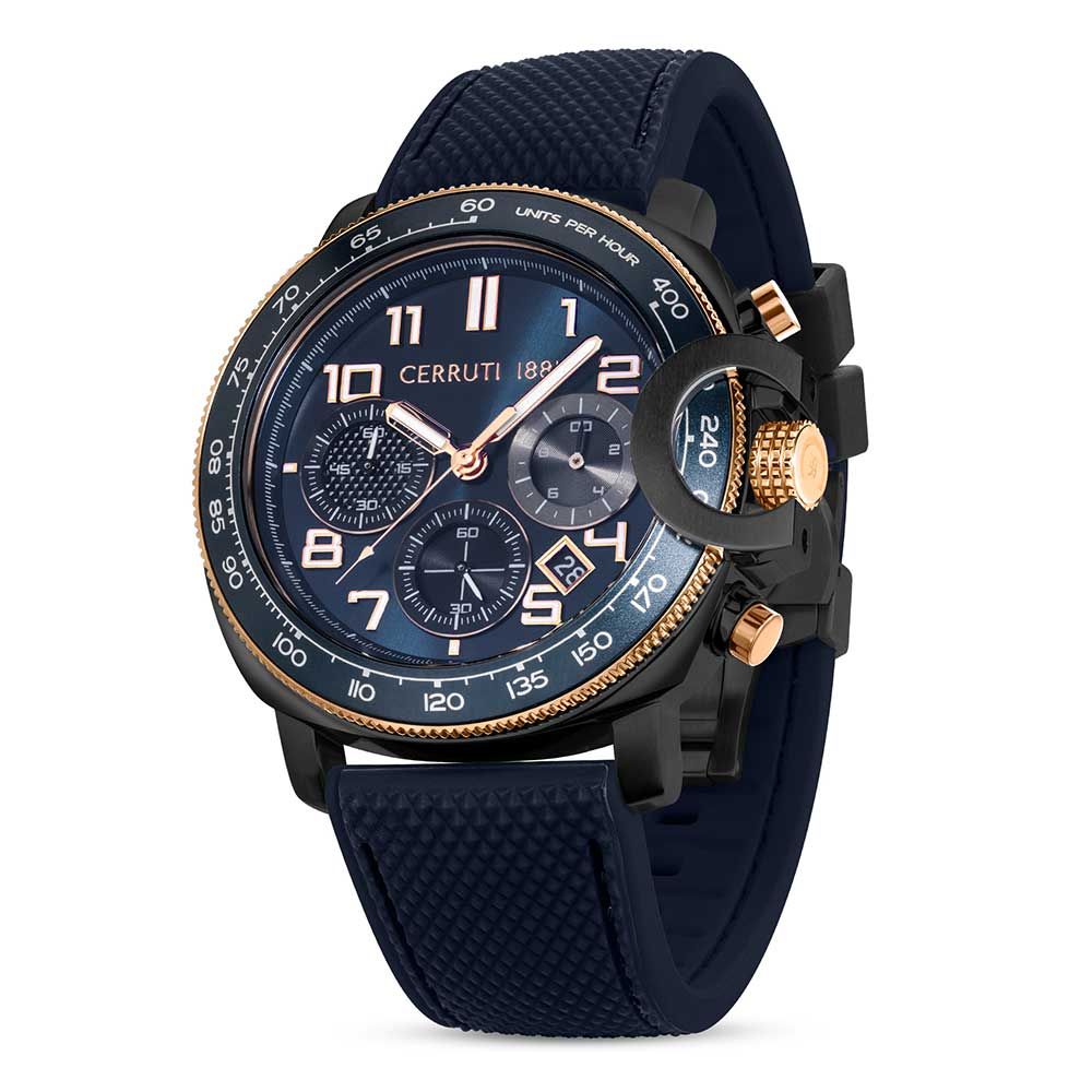 Cerruti Men Positano Round Blue Watches CECIWGO2206801W