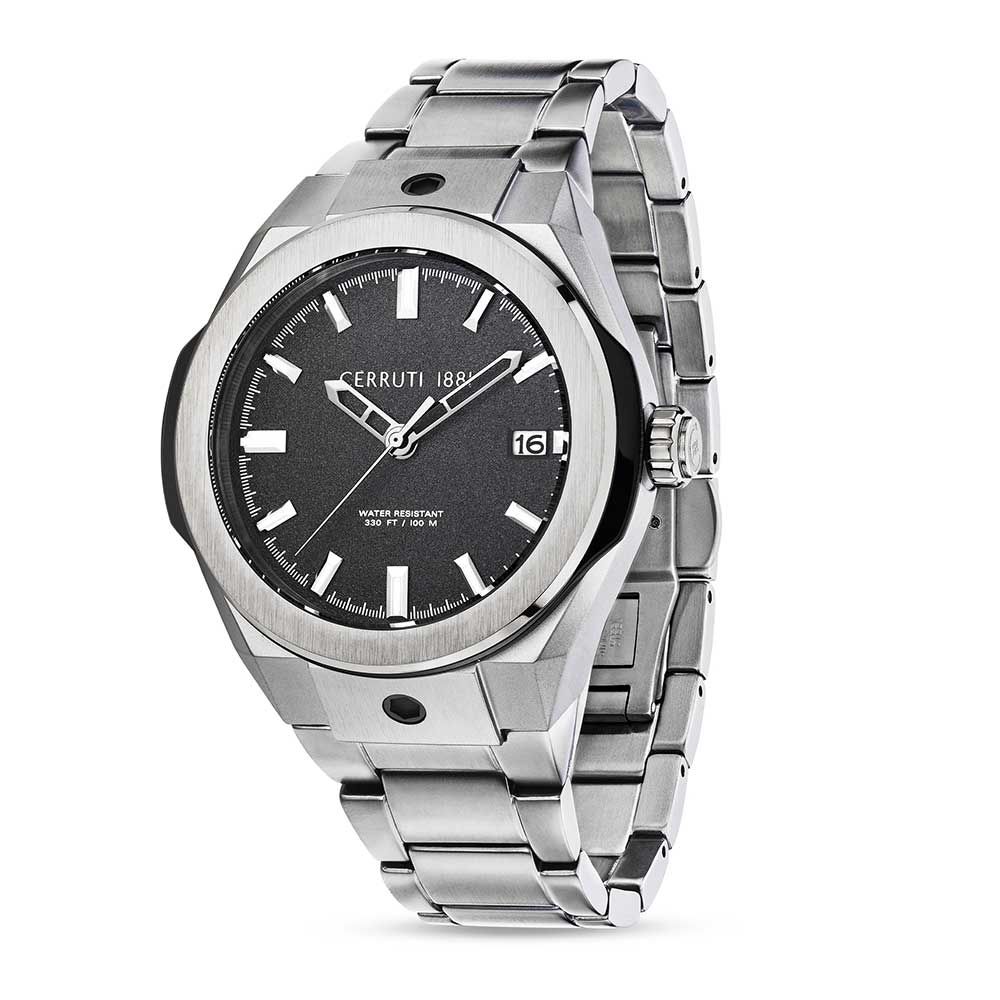 Buy Cerruti 1881 Men Black Chronograph Watch CRA145SRB02BK - Watches for  Men 2470582 | Myntra