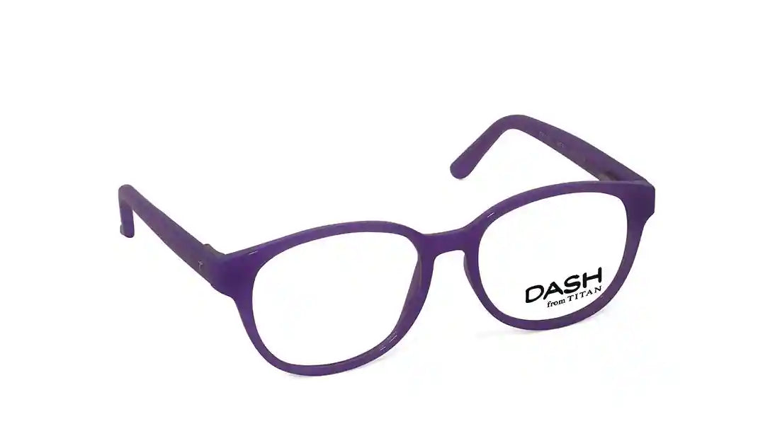 DASH Purple Oval Rimmed Eyeglasses DK1011WFP1