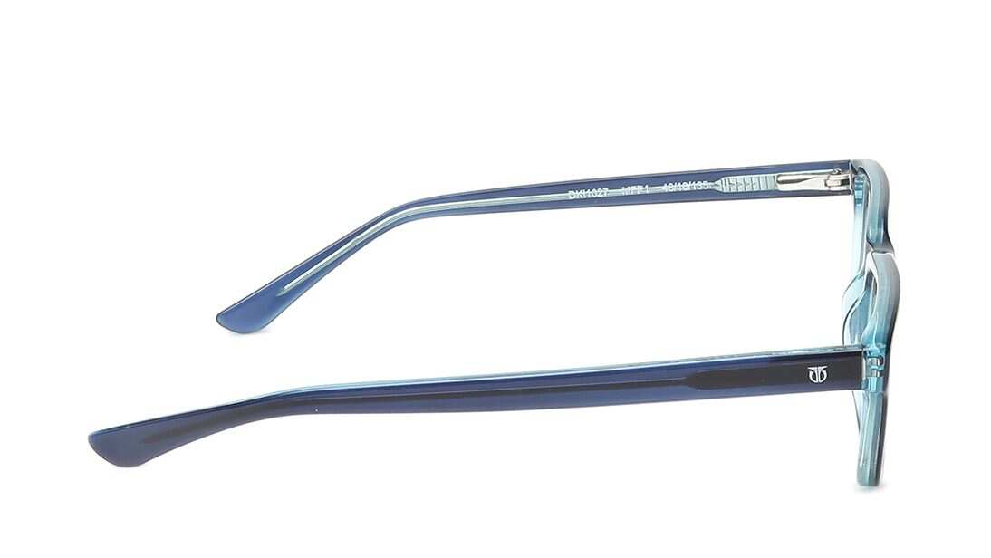 DASH Blue Rectangle Rimmed Eyeglasses DKI1027MFP1