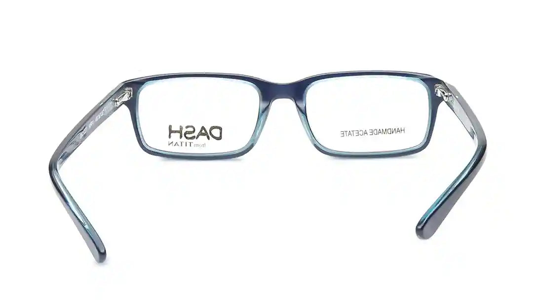 DASH Blue Rectangle Rimmed Eyeglasses DKI1027MFP1