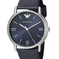 Emporio Armani Men Navy Analogue Watch AR11012