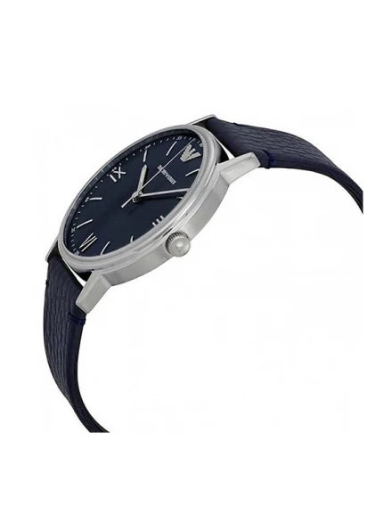 Emporio Armani Men Navy Analogue Watch AR11012