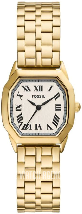 Fossil Harlow Gold Plated Bracelet Watch ES5361