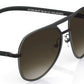 TITAN Grey Oval Men Sunglasses GC289BK2P