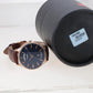 TIMEX FASHION MEN'S BLUE DIAL ROUND CASE DAY DATE FUNCTION WATCH -TWEG16902