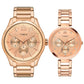 TIMEX ANALOG ROSE GOLD DIAL UNISEX'S WATCH-TW00PR266