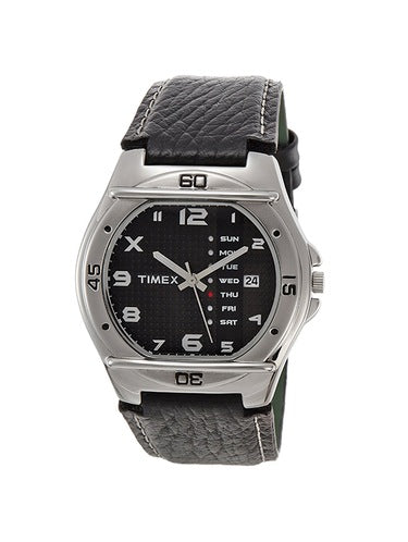 Timex Fashion Analog Black Dial Men's Watch - EL03